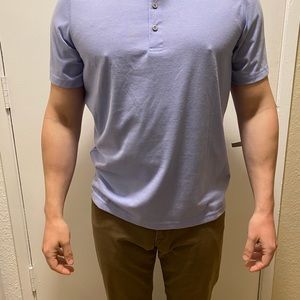NWT Untuckit ultra soft Henley (violet color)
